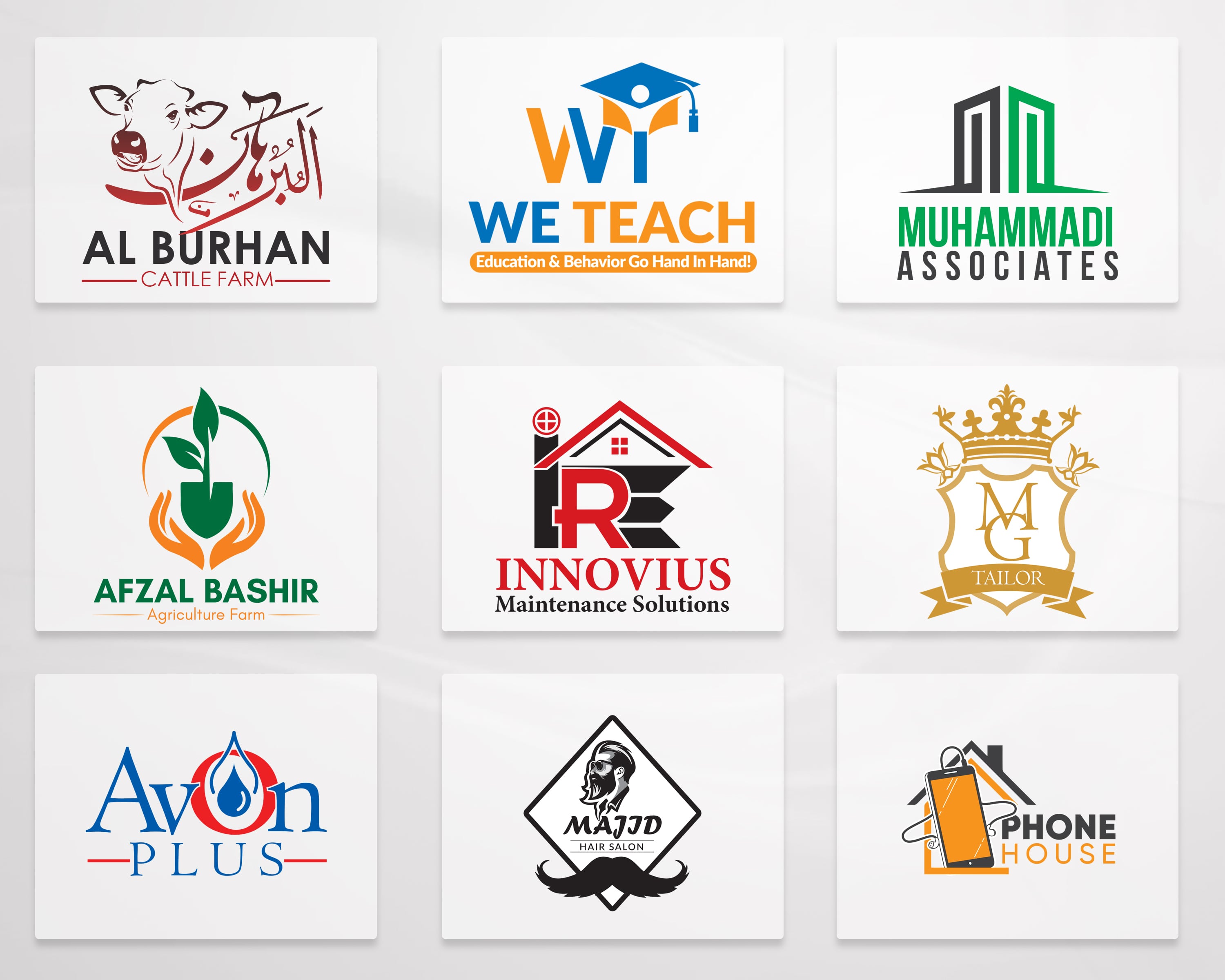 Creative Business Name and Slogan Branding Concept for Modern Companies in Las Vegas
