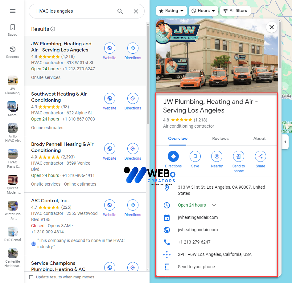 Setup a verified google my business listing for business gmb profile creation in Las Vegas
