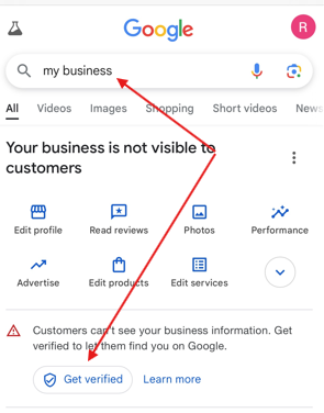 Google Business Profile verification Las Vegas 2026 Google Maps local SEO service