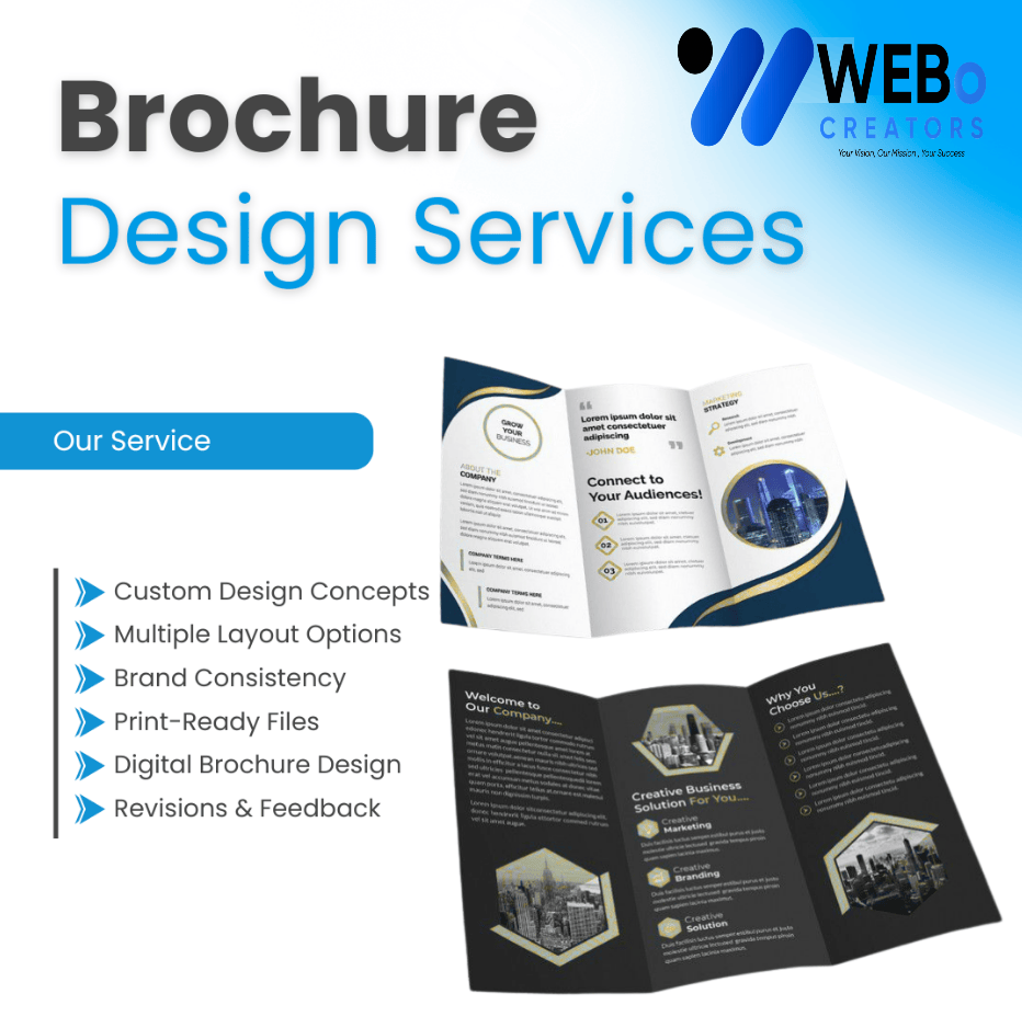 Brochure Design Service in Las Vegas - Custom Brochures For Marketing