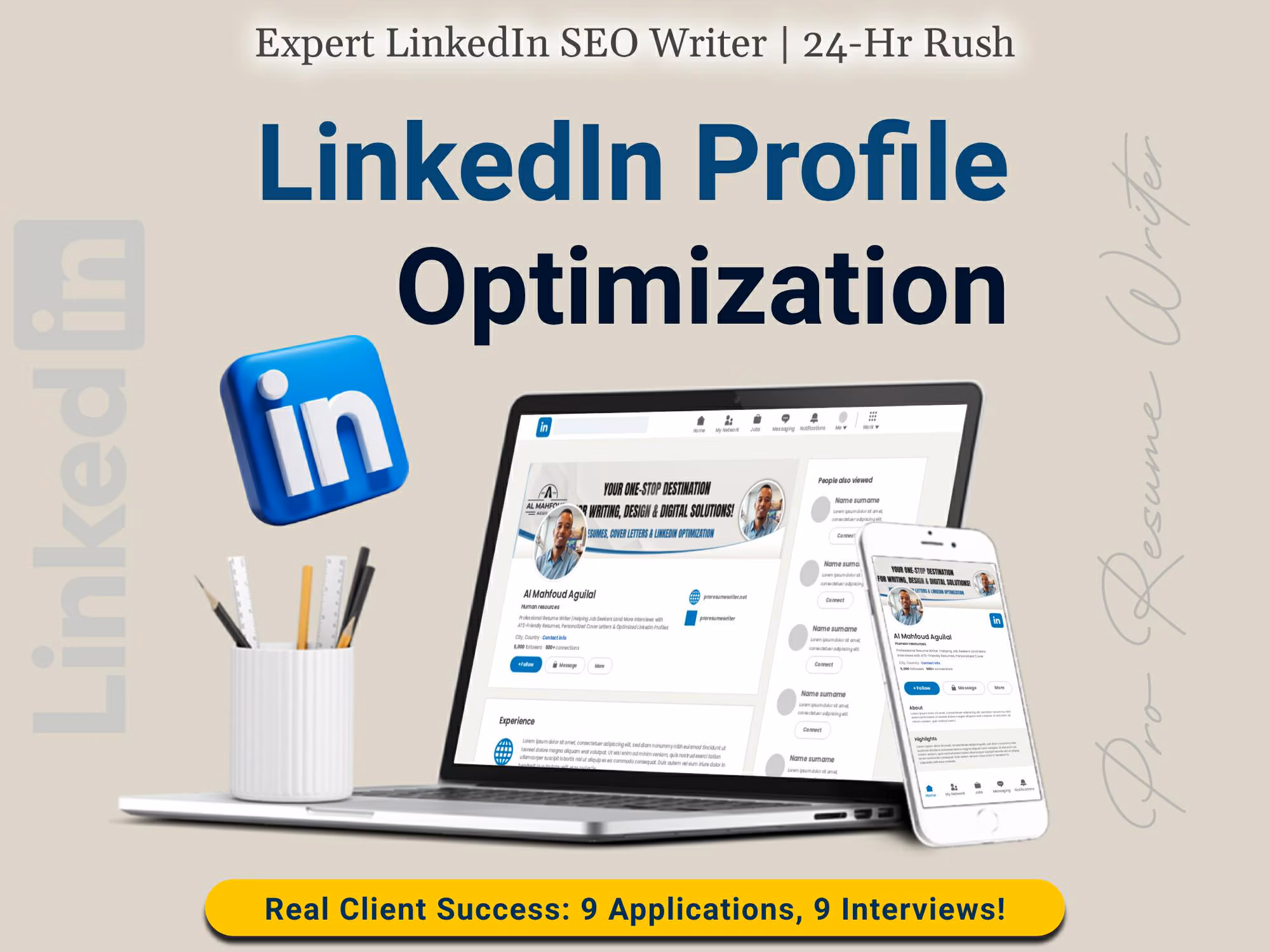 Profile Optimization & Enhancement LinkedIn Profile Building & Writing Services in Las Vegas 2026