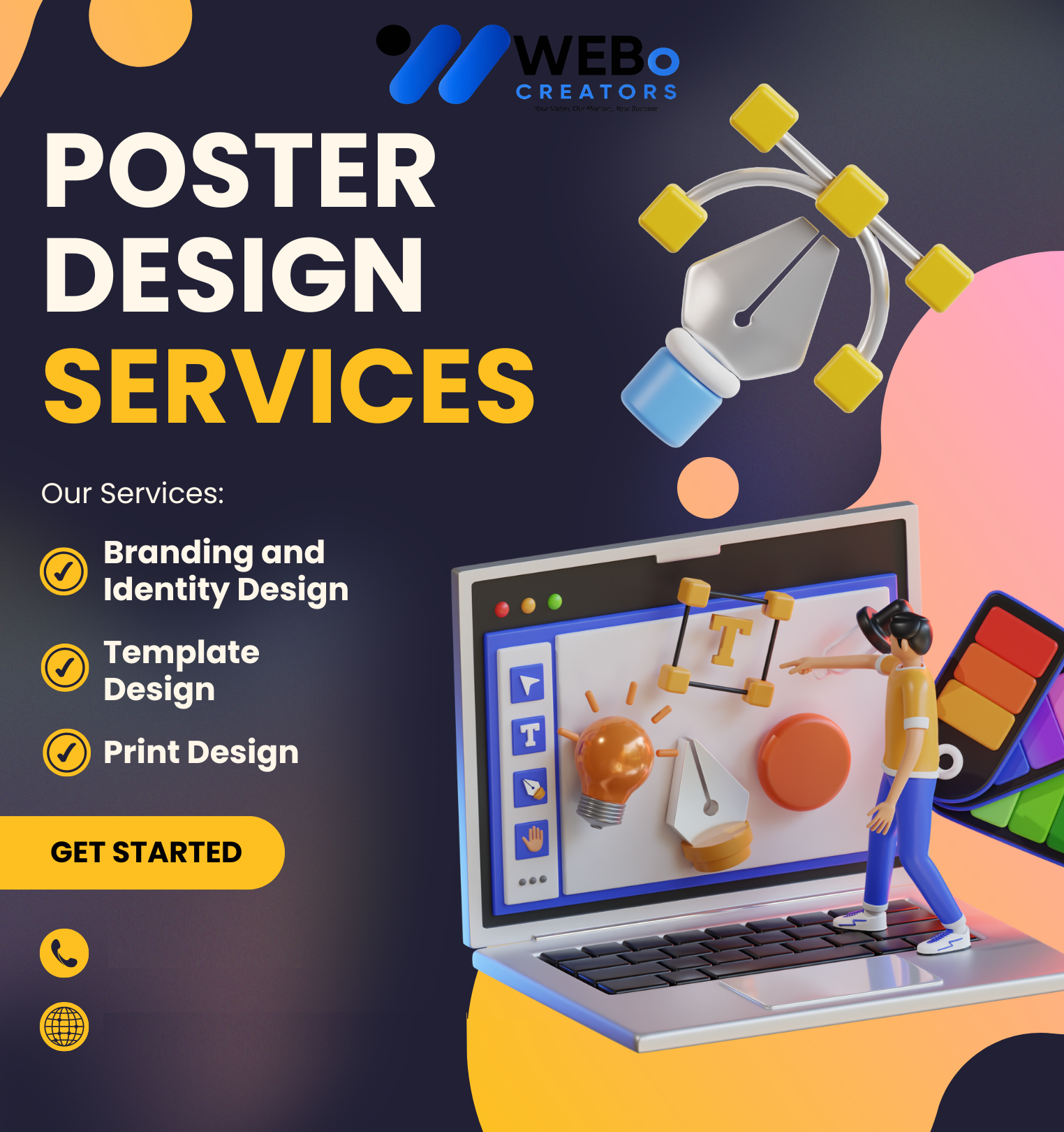 Best Print Design Services in Las Vegas Flyers Brochures Posters